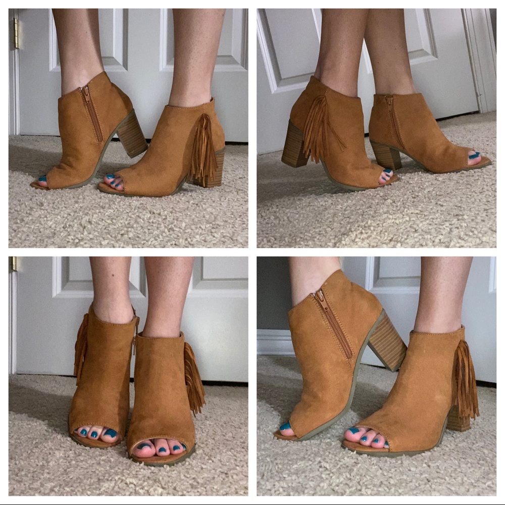 Charming Charlie Fringe Booties - Picture 3 of 10